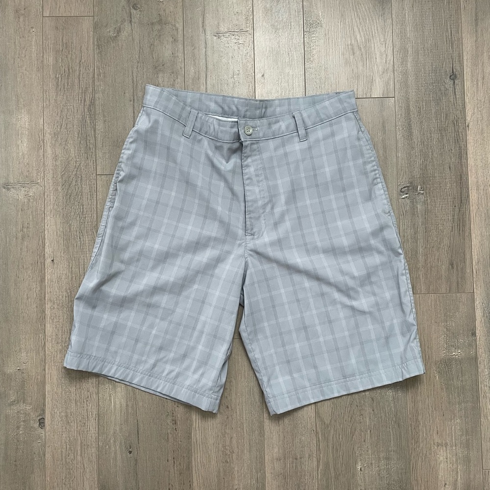 Mens Grey Lightweight Shorts Size 32W